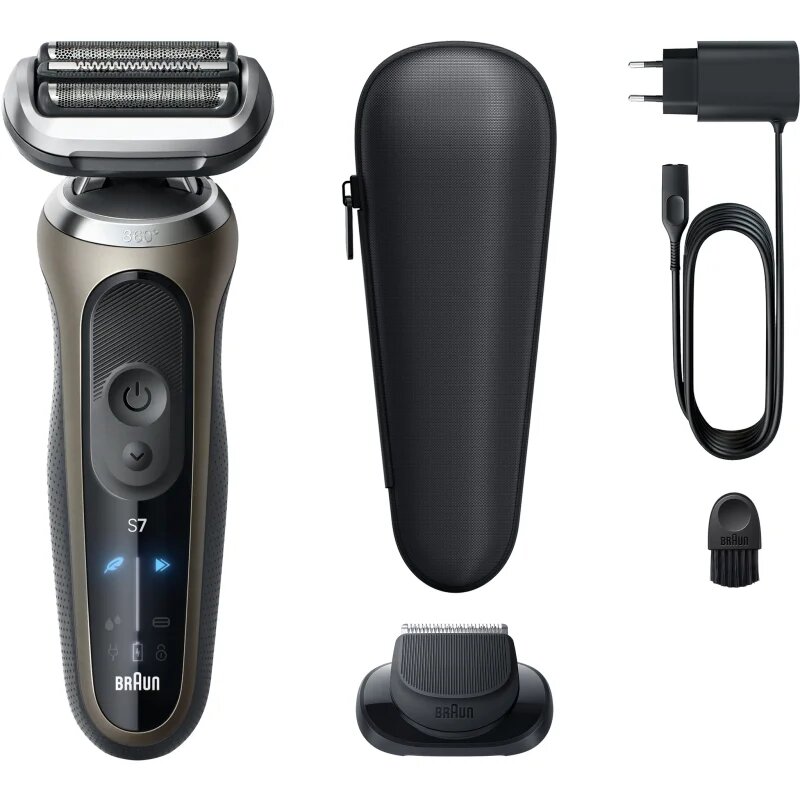Braun Series 7 72-C1200s elektromos borotválkozó készülék Gold 1 db