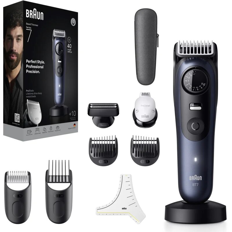 Braun Series 7 BT7540 szakállnyíró hozzávalókkal 1 db