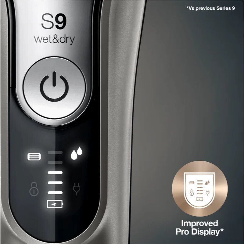 Braun Series 9 9325s Graphite with Charging Stand borotválkozó készülék 9325s graphite 1 db