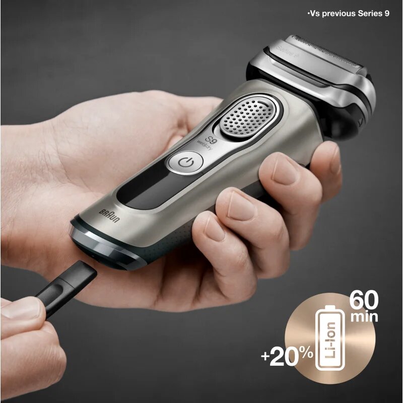 Braun Series 9 9325s Graphite with Charging Stand borotválkozó készülék 9325s graphite 1 db
