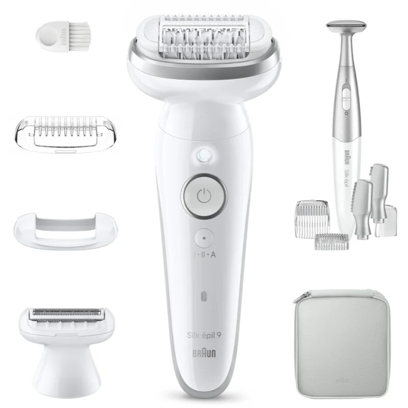 Braun Silk-épil 9 9-241 epilátor teljesen flexibilis fejjel vizes és száraz borotválkozáshoz 1 db