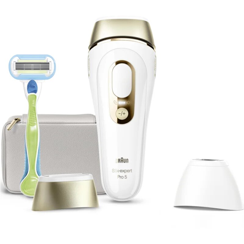 Braun Silk-expert PRO 5 IPL5152 IPL epilátor testre arcra bikinivonalra és hónaljra 1 db