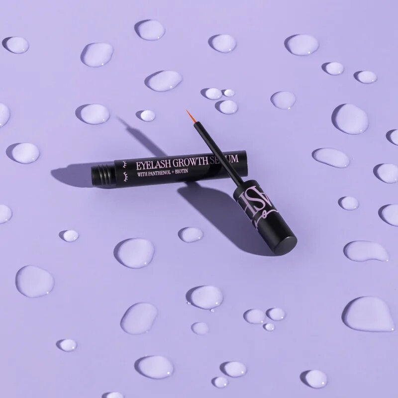 breakout + aid Eyelash Growth Serum megújító és növelő szérum szempillára pantenollal 3 ml