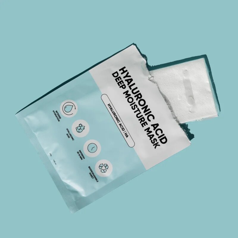 breakout + aid Hyaluronic Acid Deep Moisture Mask hidratáló gézmaszk hialuronsavval 34 g