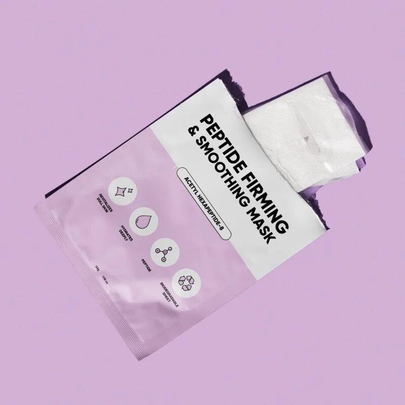 breakout + aid Peptide Firming & Smoothing Mask arcmaszk peptidekkel 34 g