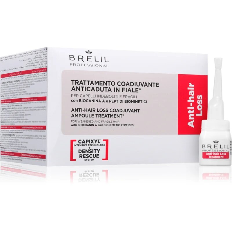 Brelil Professional Anti Hair Loss Treatment ampulla előrehaladott állapotú hajhullás ellen 10x6 ml