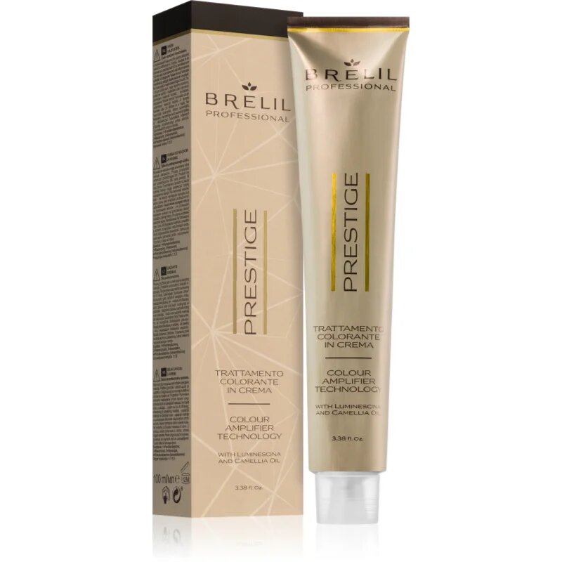 Brelil Professional Colorianne Prestige hajfesték árnyalat 6.86 Dark Blond Choco Paprika 100 ml