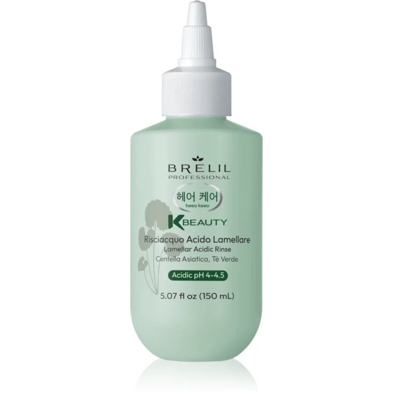 Brelil Professional K-Beauty Lamellar Acidic Rinse savas lamelláris hajápoló 150 ml