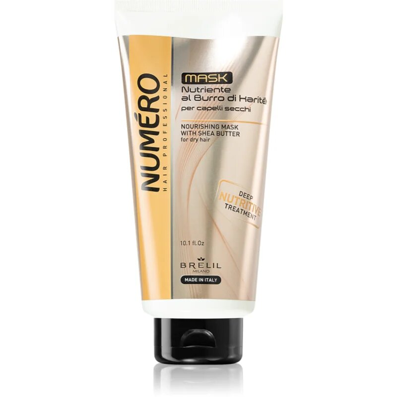Brelil Professional Nourishing Mask tápláló maszk bambuszvajjal száraz hajra 300 ml