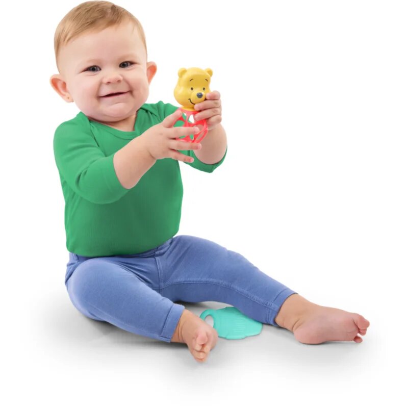 Bright Starts Hunny & Shake Winnie the Pooh rágóka csörgővel 2 db