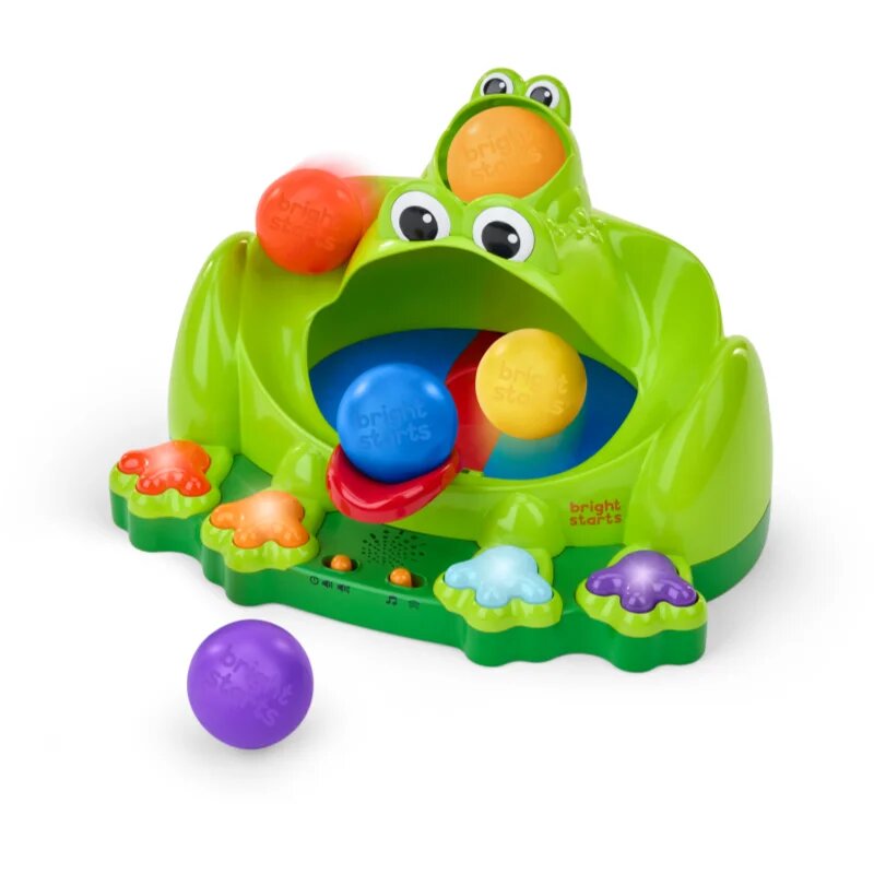 Bright Starts Poppin' Ball Frog interaktív játék dallammal 6 m+ 1 db