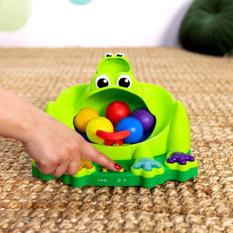 Bright Starts Poppin' Ball Frog interaktív játék dallammal 6 m+ 1 db