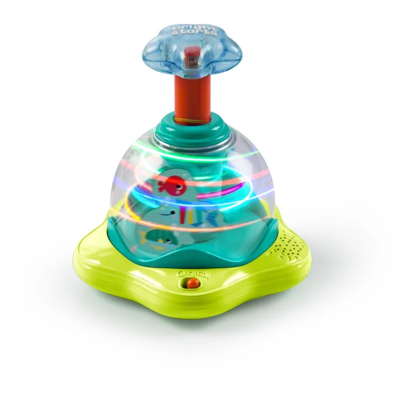 Bright Starts Press & Glow Spinner interaktív játék dallammal 6 m+ 1 db