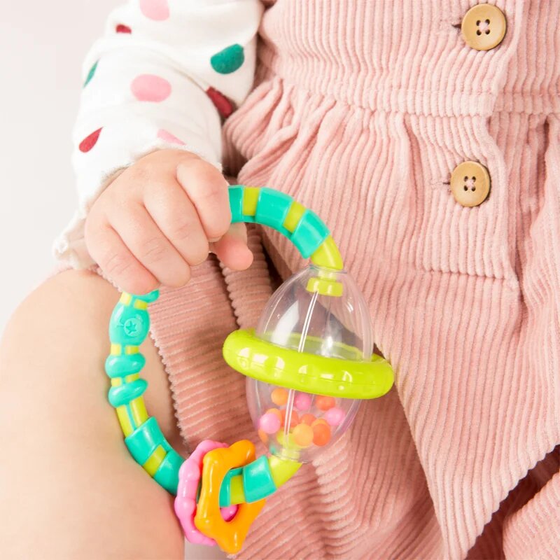Bright Starts Teether & Rattle csörgő rágókával I. 3m+ 1 db