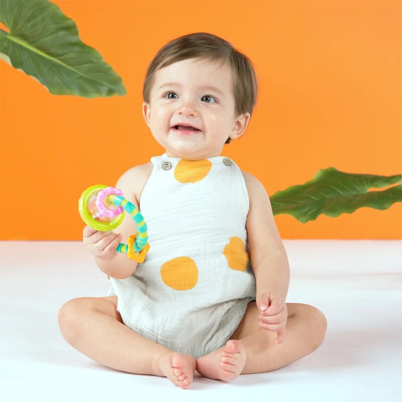 Bright Starts Teether & Rattle csörgő rágókával I. 3m+ 1 db