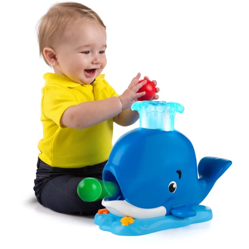 Bright Starts Whale Popper zenélő játék 6m+ 1 db