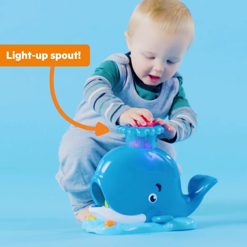 Bright Starts Whale Popper zenélő játék 6m+ 1 db