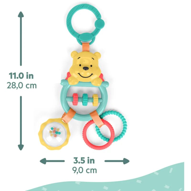 Bright Starts Winnie the Pooh Busy Bear interaktív játék 1 db
