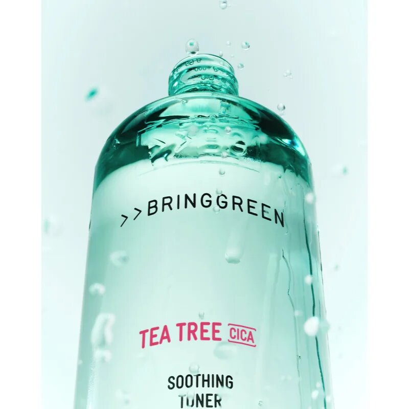 BRINGGREEN Tea Tree Cica Soothing Toner nyugtató tonikum hidratáló hatással 250 ml