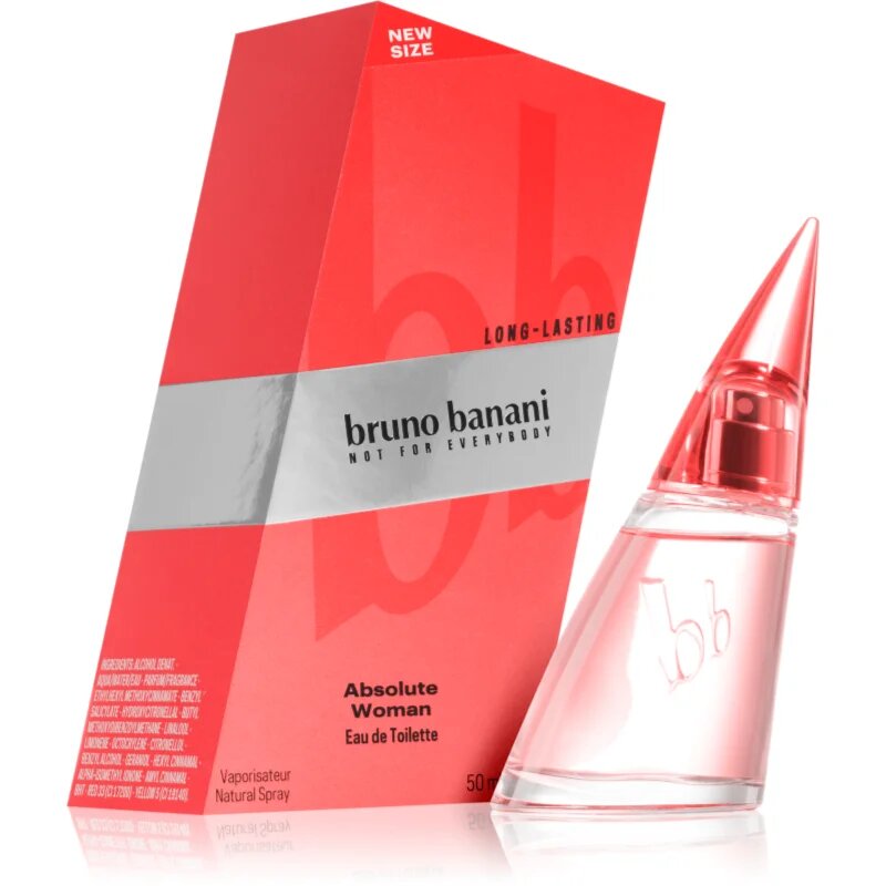 Bruno Banani Absolute Woman Eau de Toilette hölgyeknek 50 ml