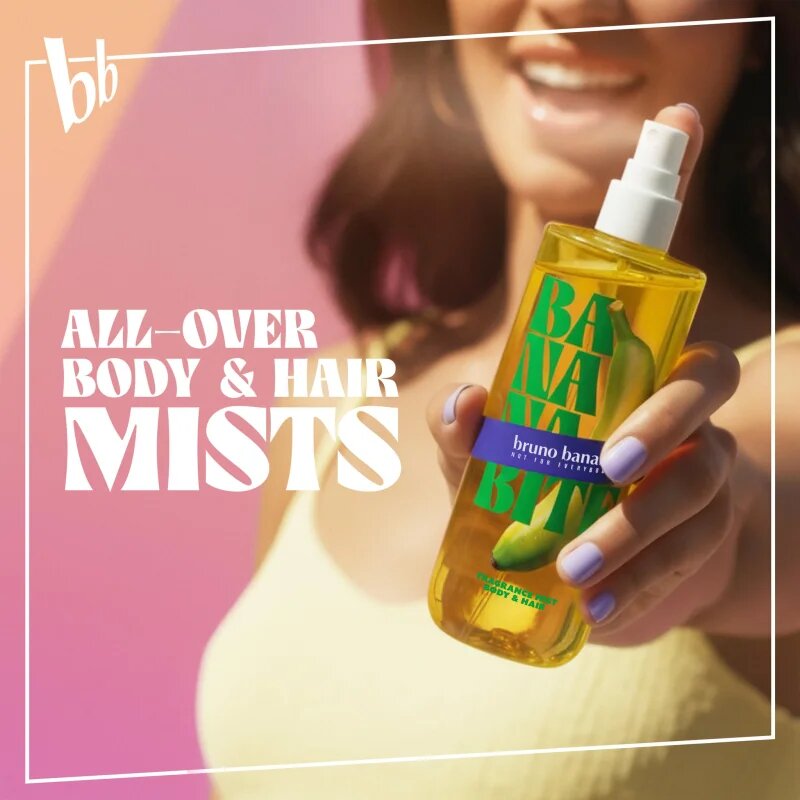 Bruno Banani Banana Bite testápoló spray hölgyeknek 236 ml