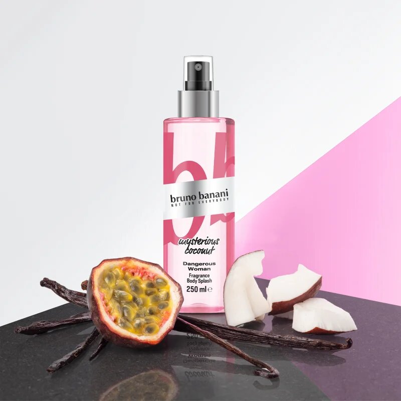 Bruno Banani Dangerous Woman Mysterious Coconut frissítő test spray hölgyeknek 250 ml