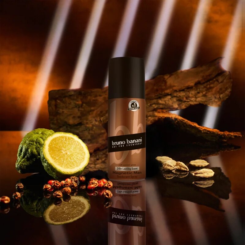 Bruno Banani Magnetic Man spray dezodor 24h uraknak 150 ml