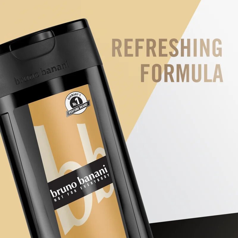 Bruno Banani Man's Best felfrissítő tusfürdő gél 3 az 1-ben uraknak 250 ml