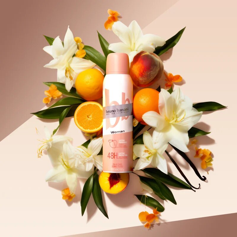 Bruno Banani Woman Peach & Musk izzadásgátló 48h hölgyeknek 150 ml
