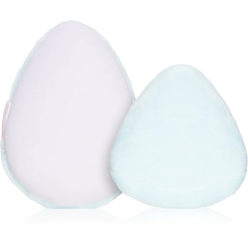 BrushArt Accessories 2-in-1 Powder and make-up puff set puffni 2 db