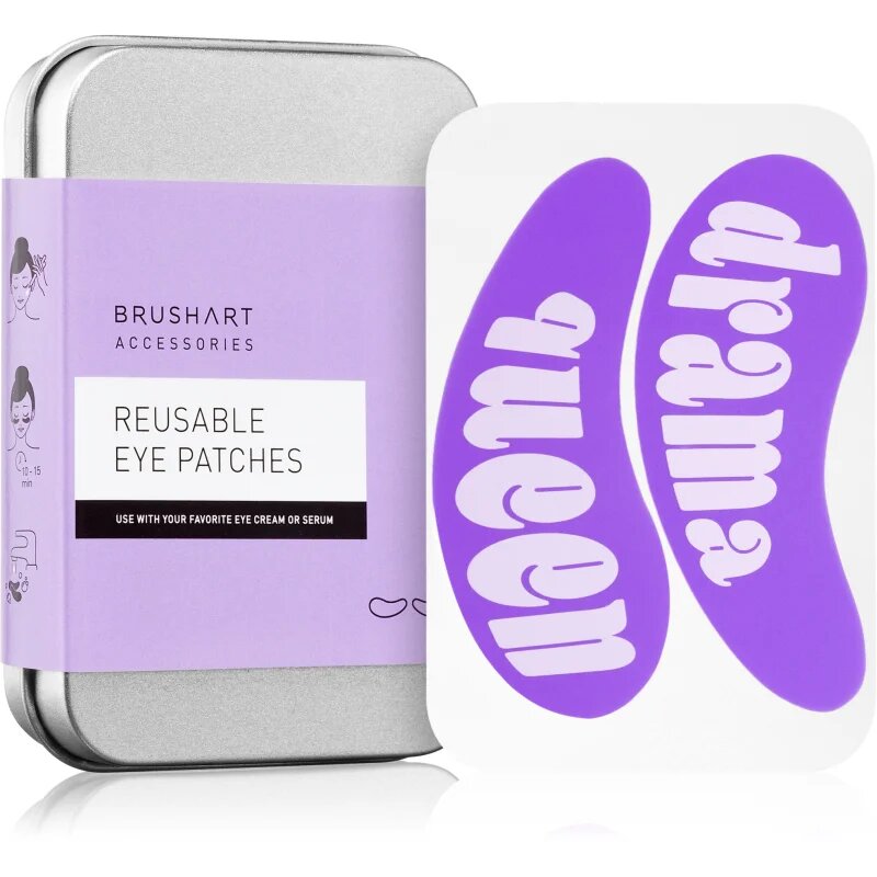 BrushArt Accessories Reusable eye patches újrahasználható szempárnácskák Drama Queen 2 db