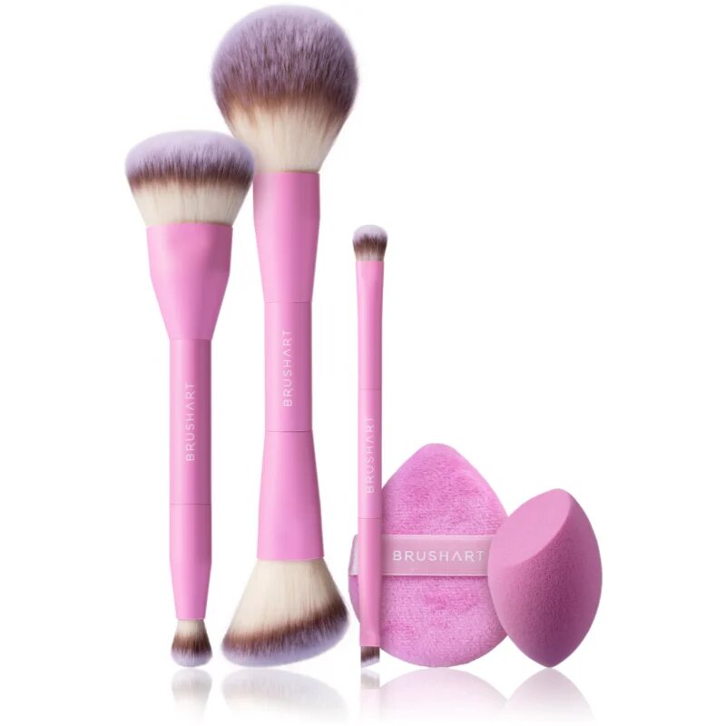 BrushArt Double Duty 5-Piece Essentials Brush & Sponge Set ecset szett