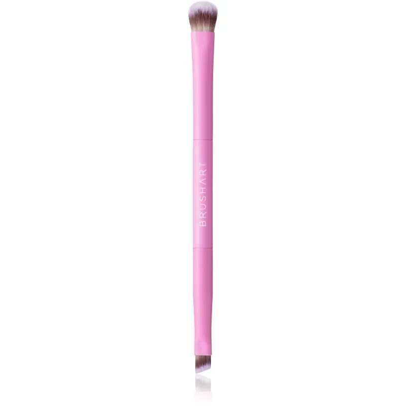 BrushArt Double Duty Eyeliner & Eyeshadow brush ecset szemhéjfestékekhez és szemhéjtusokhoz kétoldalas 1 db