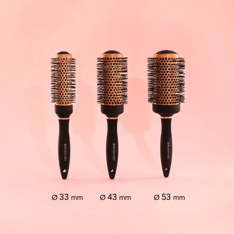 BrushArt Hair Ceramic round hairbrush kerámia kefe hajra Ø 43 mm 1 db
