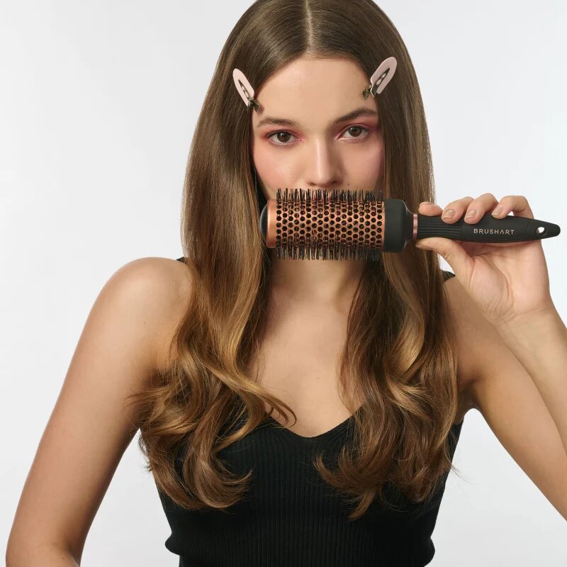 BrushArt Hair Ceramic round hairbrush kerámia kefe hajra Ø 43 mm 1 db