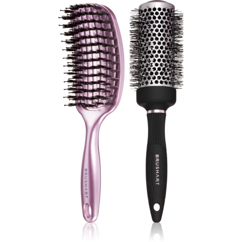 BrushArt Hair Hairbrush set ajándékszett a hajformázáshoz melyhez magas hőfokot használunk