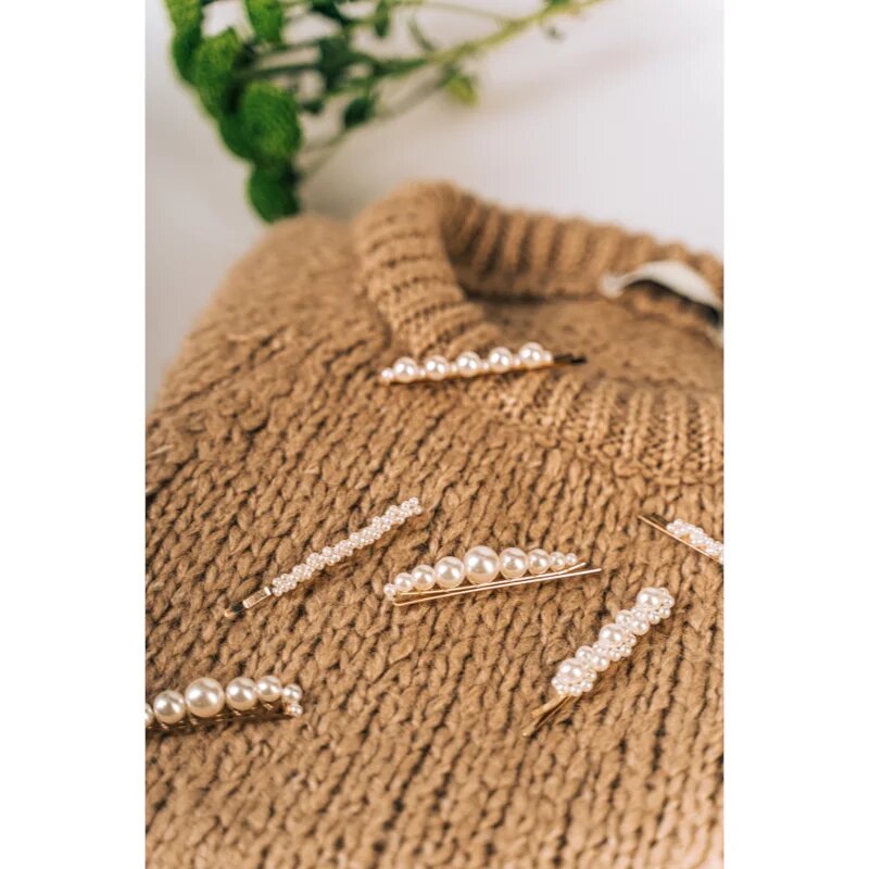 BrushArt Hair Pearl clips hajtű 4 db