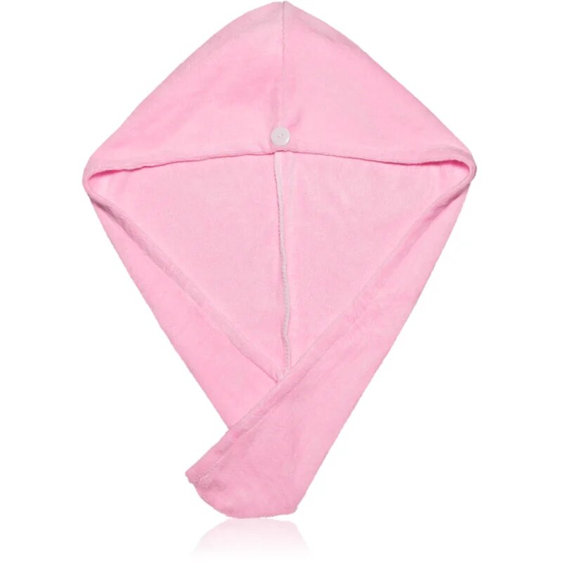 BrushArt Home Salon Hair towel törölköző hajra Pink 1 db
