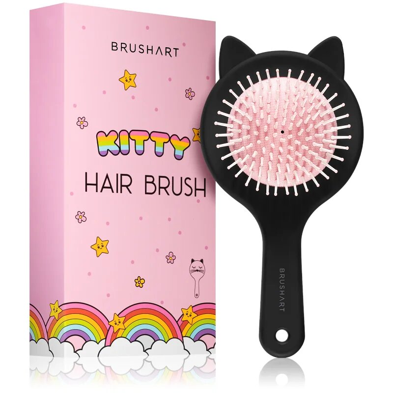 BrushArt KIDS Kitty hair brush hajkefe gyermekeknek Kitty 1 db