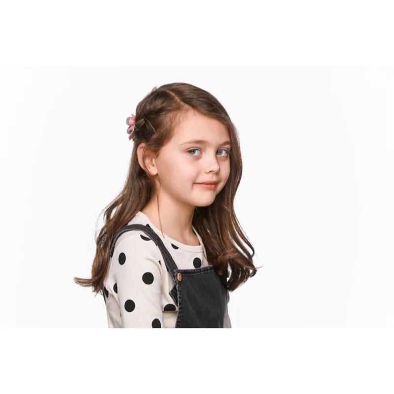 BrushArt KIDS Little princess hair clip set hajtű Pink 5 db