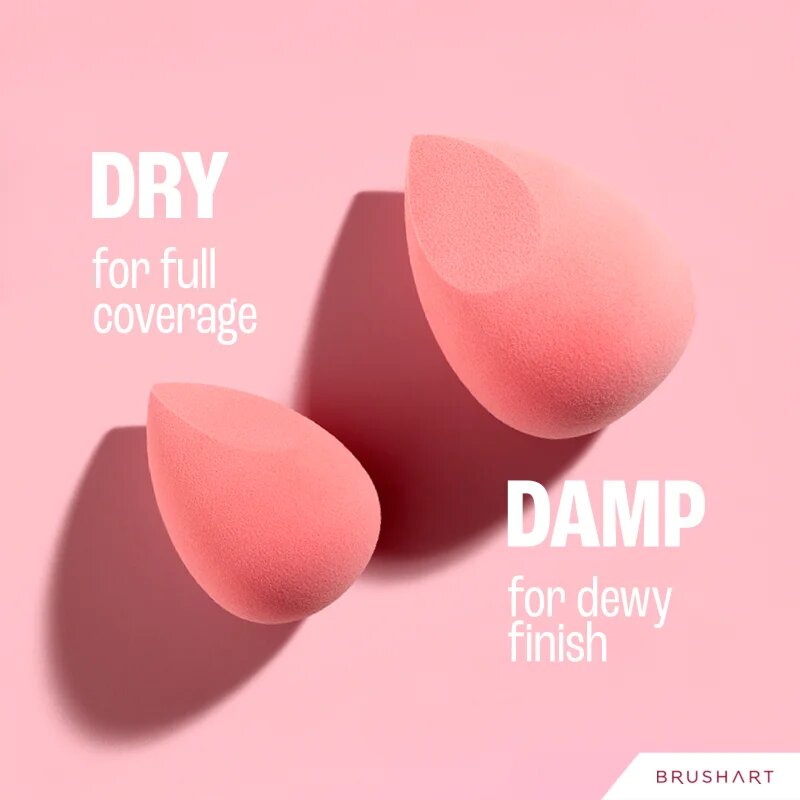 BrushArt Make-up Sponge Basic precíz make-up szivacs 1 db