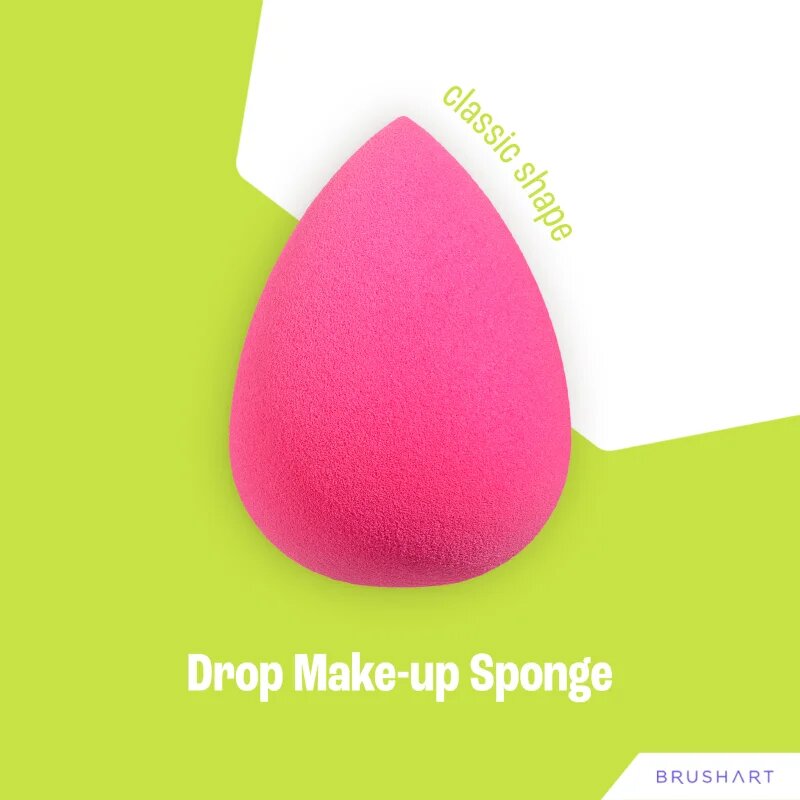 BrushArt Make-up Sponge Drop csepp alakú sminkszivacs 1 db