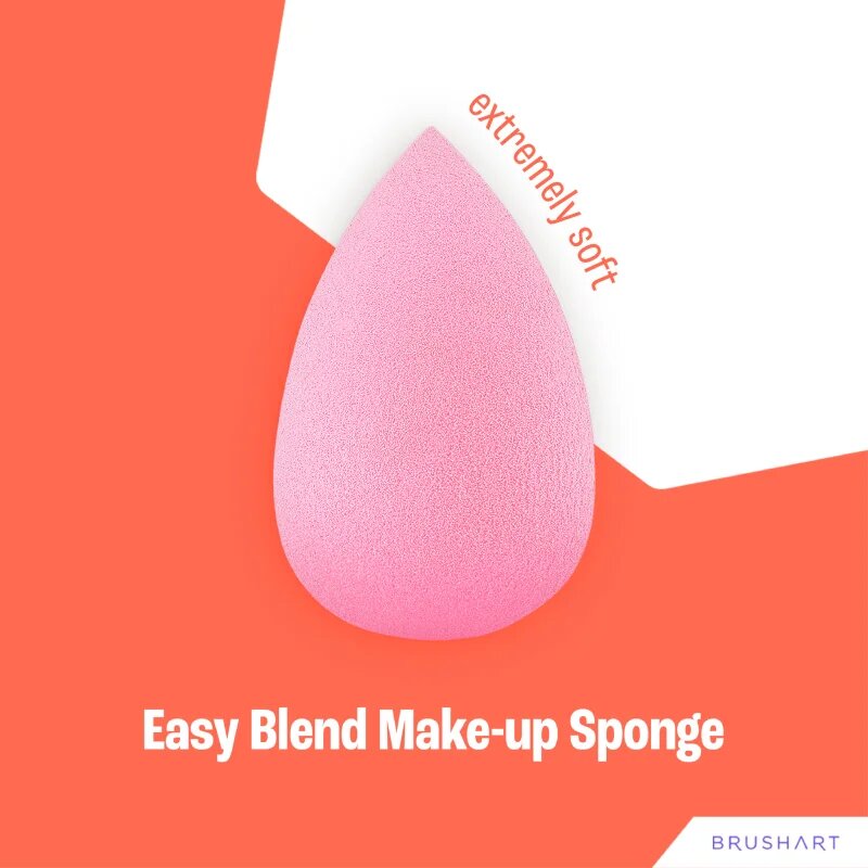 BrushArt Make-up Sponge Easy Blend sminkszivacs 1 db