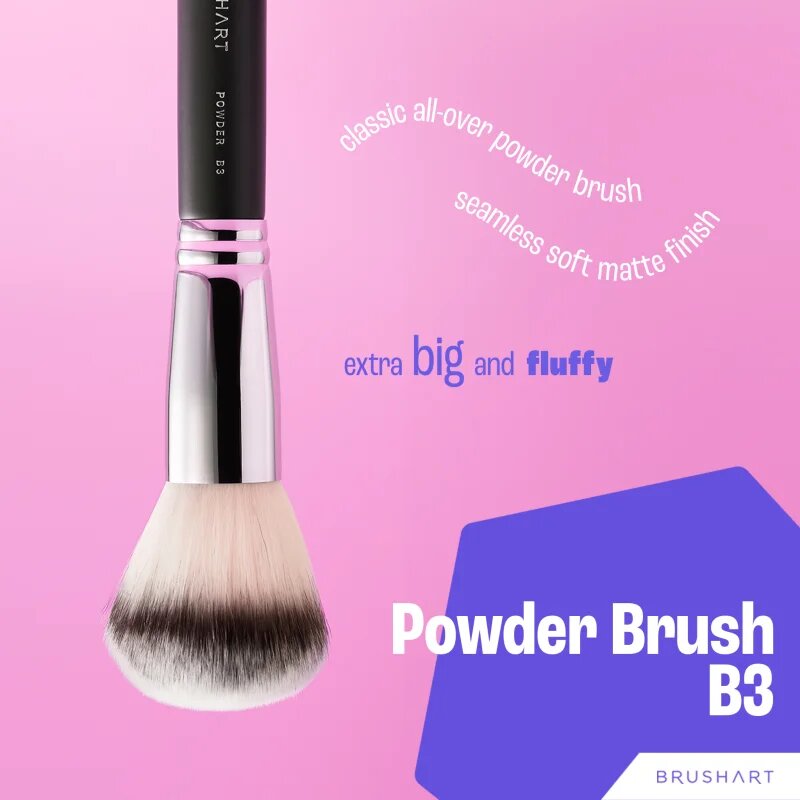 BrushArt Professional B3 Powder brush púderecset B3 1 db