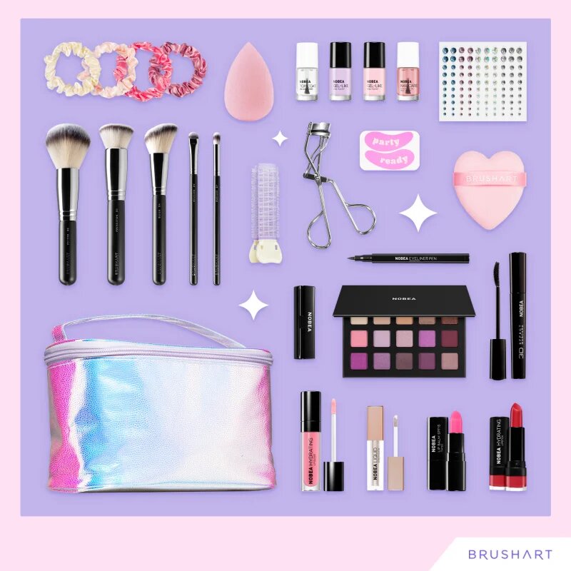 BrushArt x NOBEA Party Ready 24 Days Advent Calendar ádventi naptár