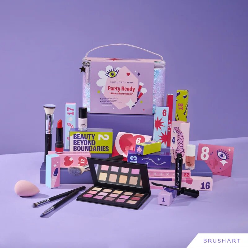 BrushArt x NOBEA Party Ready 24 Days Advent Calendar ádventi naptár