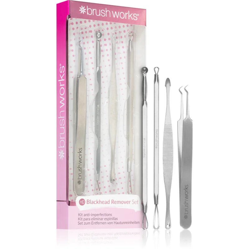 Brushworks Blackhead & Blemish Remover Set szett mélytisztításhoz