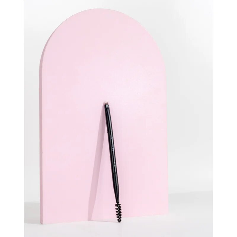 Brushworks Double Ended Brow Brush And Spoolie kétoldalas szemöldökecset NO. 22 1 db