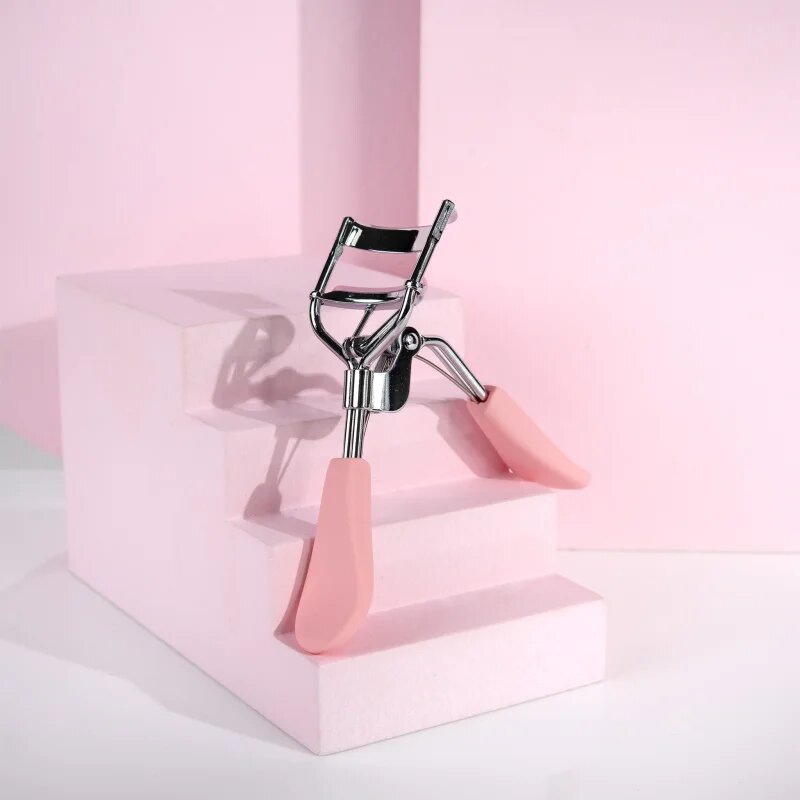 Brushworks Eyelash Curler Pink szempilla göndörítő csipesz 1 db