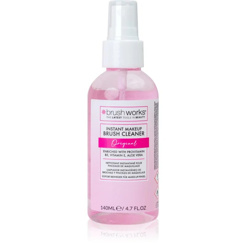 Brushworks Instant Makeup Brush Cleanser ecset tisztító 140 ml